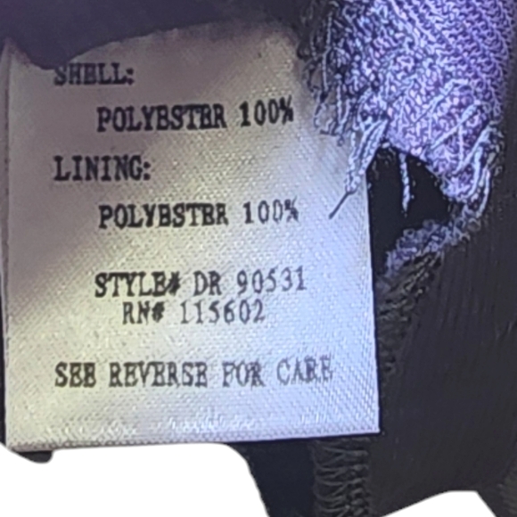 LUSH RUFFLE RACERBACK DRESS W/ POCKETS. GRAY/SMALL - Picture 7 of 7